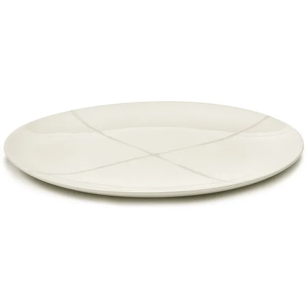 Zuma Plate Medium 28 cm Salt
