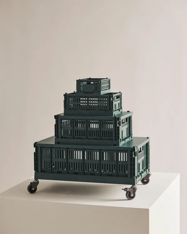 Colour Crate Medium Oppbevaring Dark Green