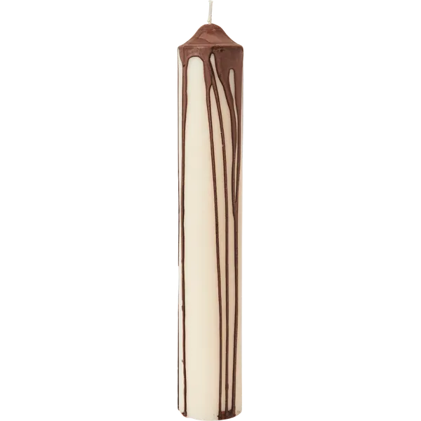 Dryp Bloklys 30 cm Dark Chocolate