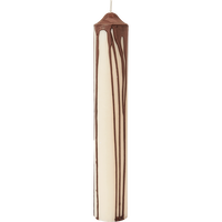 Dryp Bloklys 30 cm Dark Chocolate