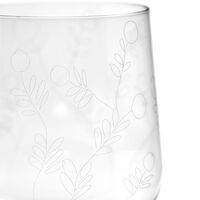 Midnight Flowers Hvidvinsglas 40 cl Transparent