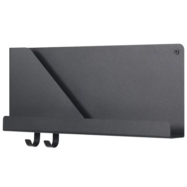 Folded Hylde 22x51 cm Sort