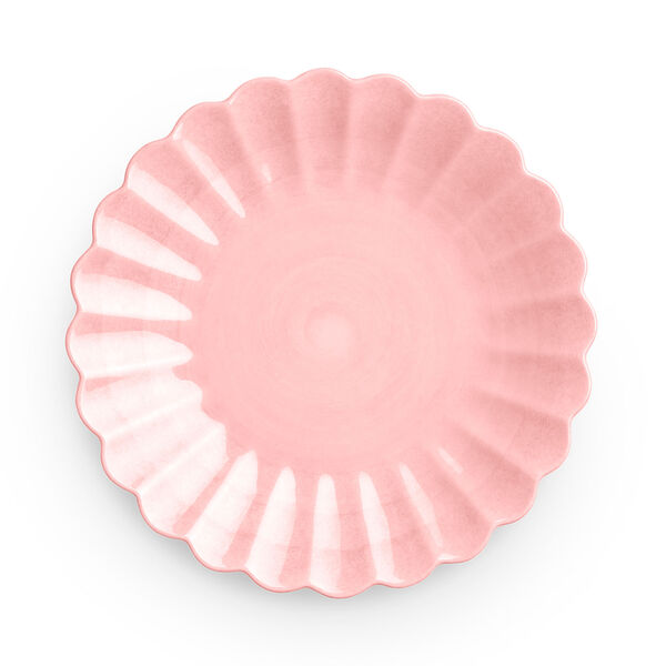 Oyster Tallerken Lys rosa 20 cm