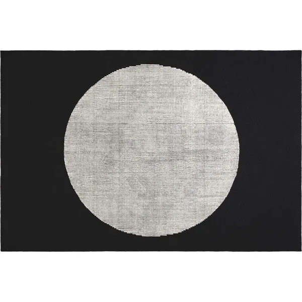 Disc Teppe 200x300 cm Sort