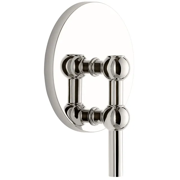 Nagel Væglyseholder Messing