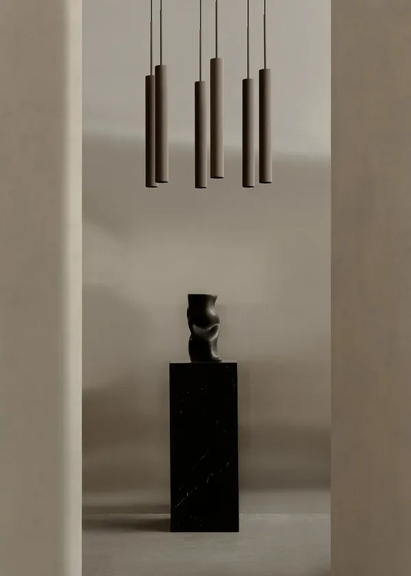 Tubulaire Kattokruunu Bronzed 6 Riippuvalaisinta