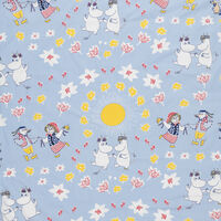 Moomin Bäddset 150x210 cm Sommardans