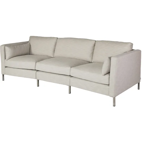 Wave Sohva 3-istuttava Curved LC Pk1 Nolita Flint 11