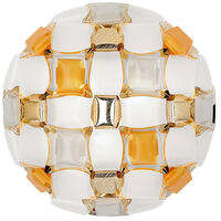 Mida Vegg-/Taklampe 50 cm Amber