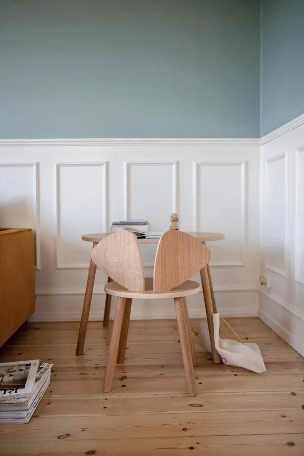 Mouse Sæt Børnestol + bord (6–10 år) Eg