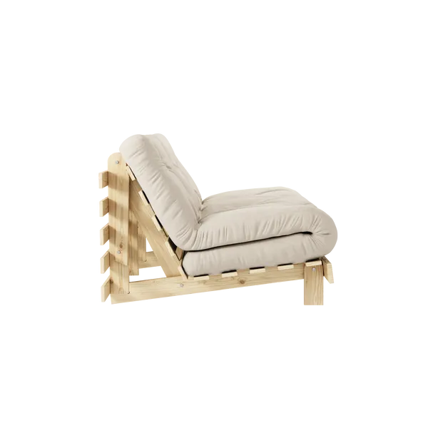 Roots 140 Sovesofa Med Madras Raw / Beige