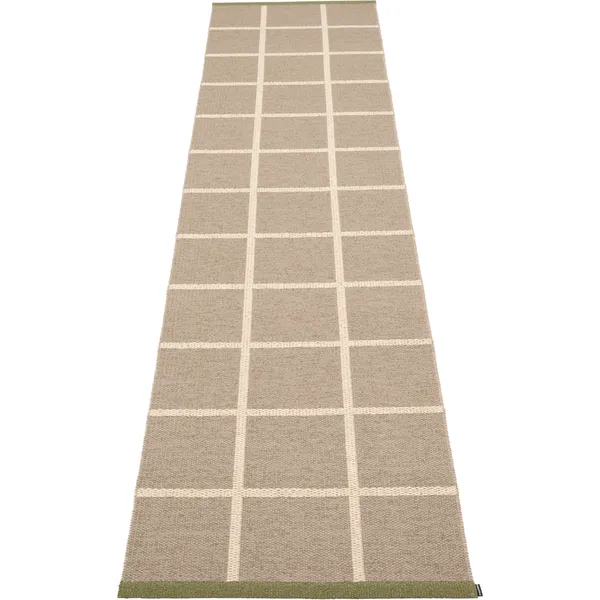 Criss Plastikmåtte Potato / Cream / Pine 70x300 cm