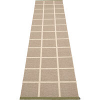Criss Plastikmåtte Potato / Cream / Pine 70x300 cm