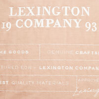 Logo Organic Cotton Canvas Pudebetræk 50x50 cm Hvidt/Beige