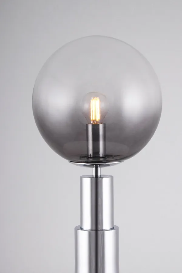 Astro 15 Table Lamp Chrome/Smoke