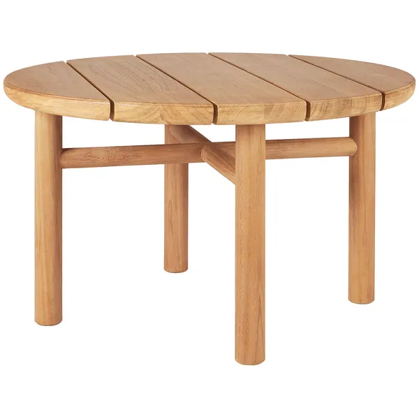 Quatro Outdoor Soffbord Ø68 cm Teak