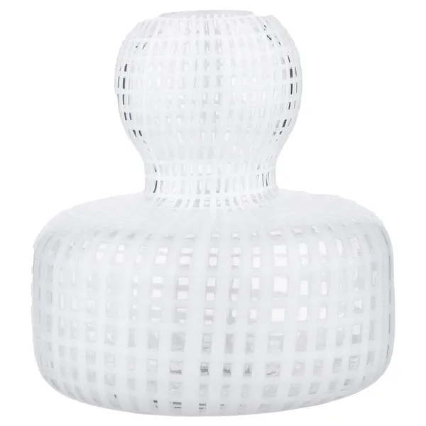 Filigree Vase Hvid/Klar