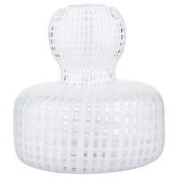 Filigree Vase Hvid/Klar