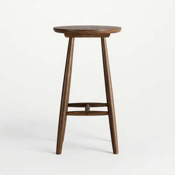Wood H23 Barpall Mörk Ek
