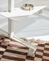 Straight Rollin' Tv Stand Pearl