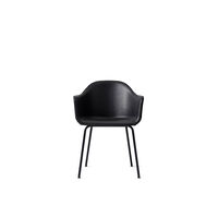 Harbour Chair Upholstered Leather Dakar 08/Black