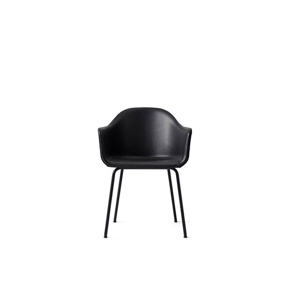 Harbour Chair Upholstered Leather Dakar 08/Black