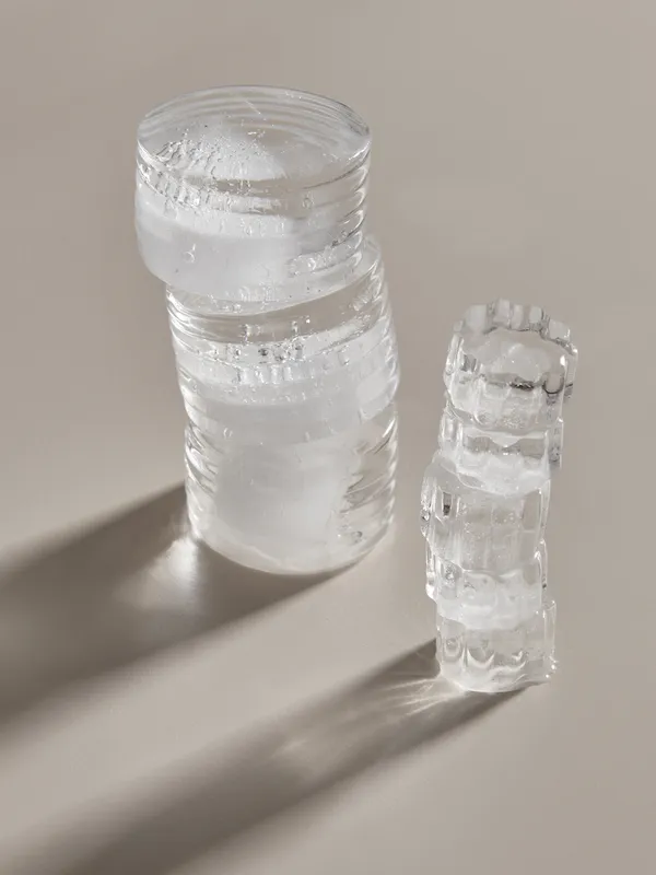 Viva Jääpalatarjotin 16x3 cl Antrasiitti