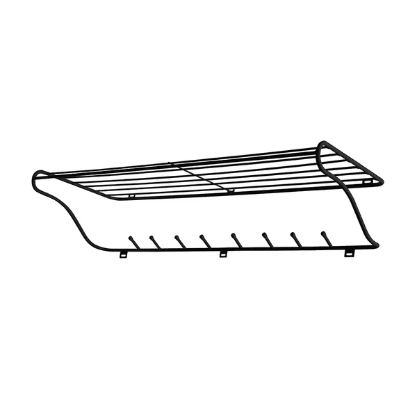 Hat Rack L Hattehylde Sort