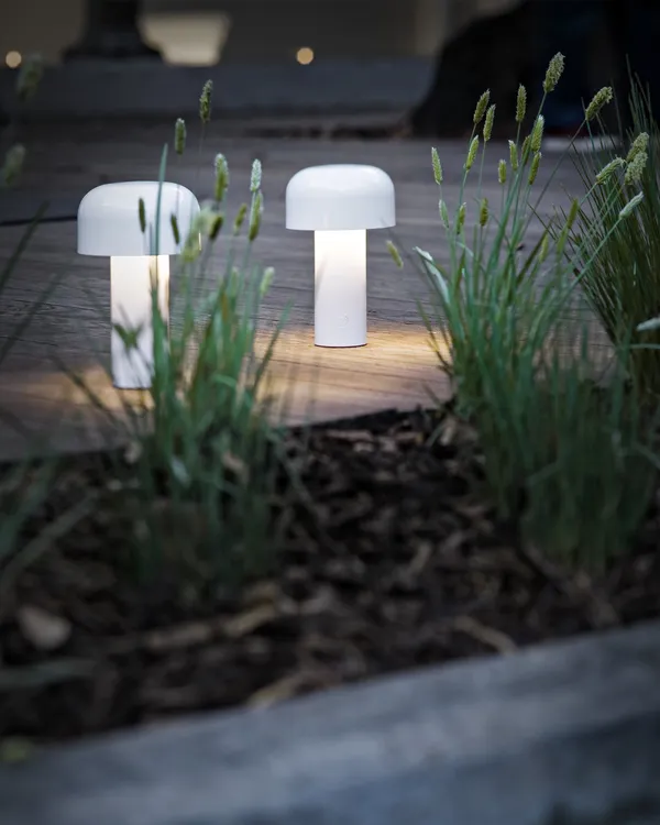 Bellhop Portable Lamp White