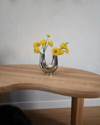 Kazumi Vase Nikkel