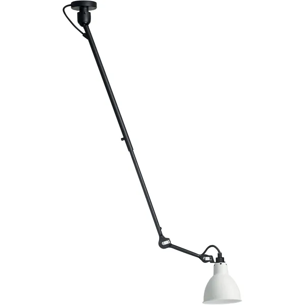 Lampe Gras N°302 Loftslampe Sort / Hvid