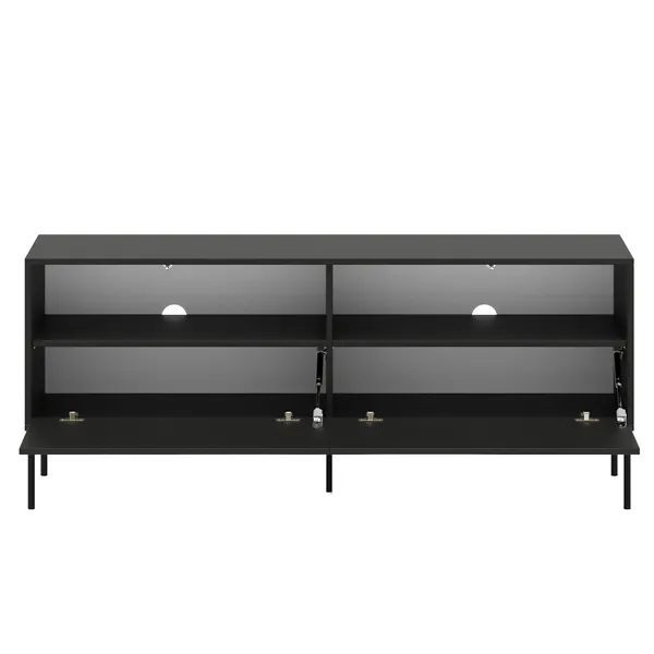 Bloc Tv-Bord 136 cm Sort