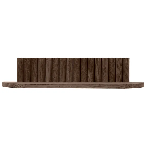 Pillar Vägghylla 60 cm Rökt Ek