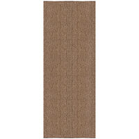 Basket Weave Sisalmatta 75x240 cm Brun