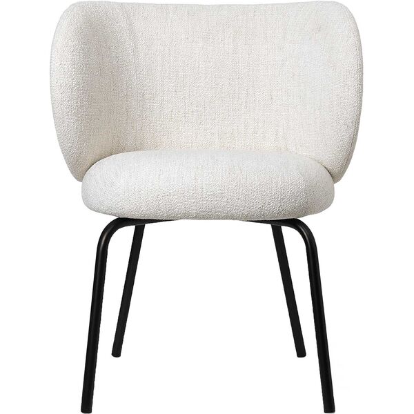Rico Dining Bouclé Stol Off-white