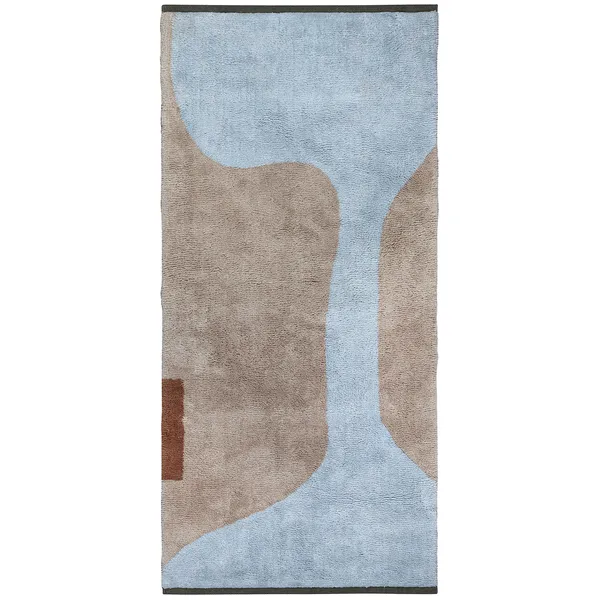 Figura Matto 70x150 cm Vaaleansininen