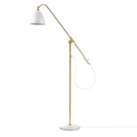 Bestlite BL4 Gulvlampe Messing/Hvid