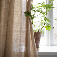 Ellie Gardin Dubbel Bredd 290x250 cm Halmgul