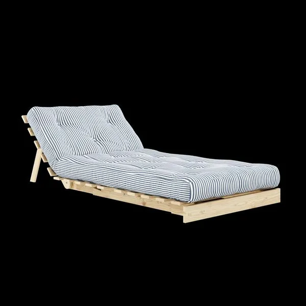 Roots 90 Loungefåtölj Furu / Beige