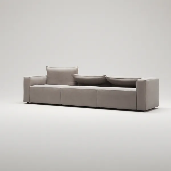 Moore 3-Seter Sofa Sandshell Beige