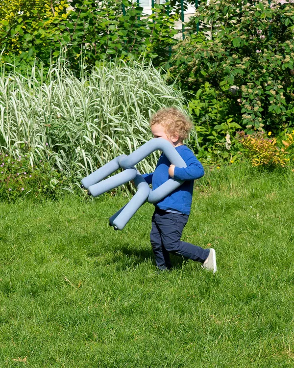 Mini Bold Barnstol Himmelsblå