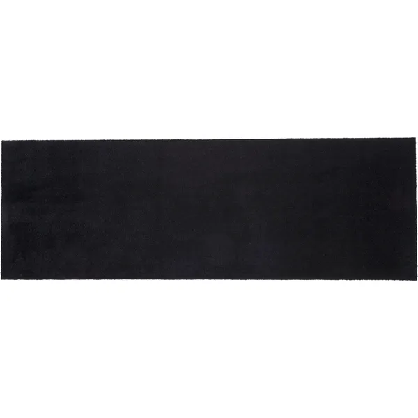 Unicolor Ovimatto Musta 200x90 cm