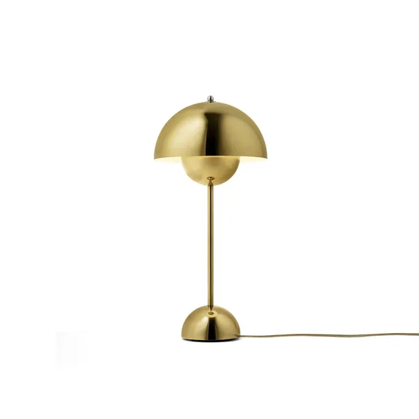 Flowerpot VP3 Bordlampe Brass-Plated