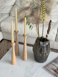 Blossom Ljus 4-pack Ek