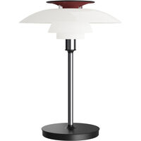 PH 80 Bordlampe Bærbar Opalhvid