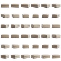 Le Grand Air Fotskammel Lin Savage Linen