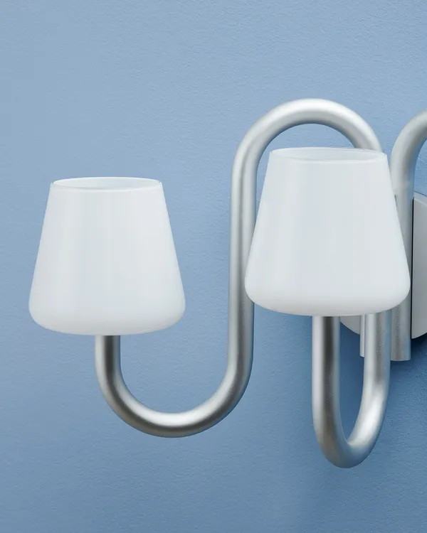 Apollo Vegglampe Hvit