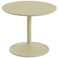 Soft Sidebord Ø48x40 cm Laminat Beige Green