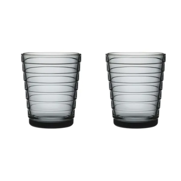 Aino Aalto Dricksglas 22 cl 2-Pack Grå