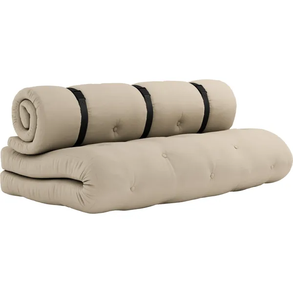 Buckle-Up Sofa Med Belte Utendørs Beige / Sort